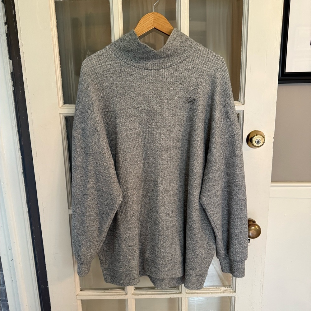New Balance Cabled Gray Long Top XL